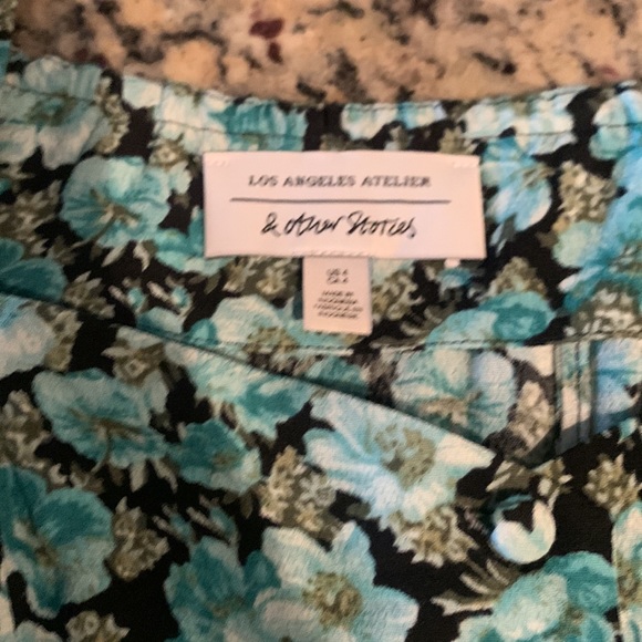 & Other Stories Ruffled Cuff Button Up Top S - Picture 4 of 4